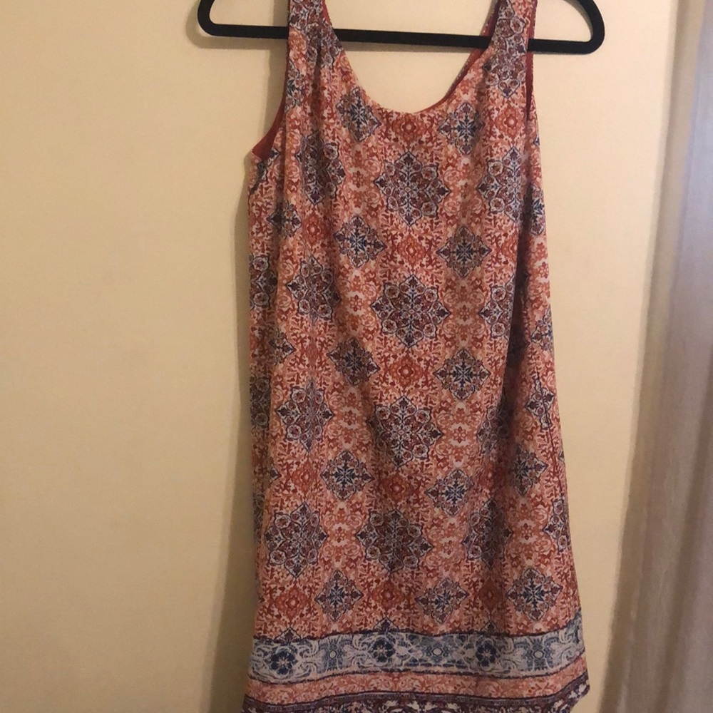 Light material shift dress